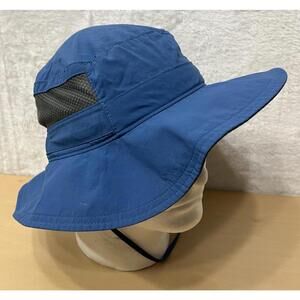 Columbia Omni-Shade Wide Brim Sun Hat, Blue, Adjustable, Unisex O/S